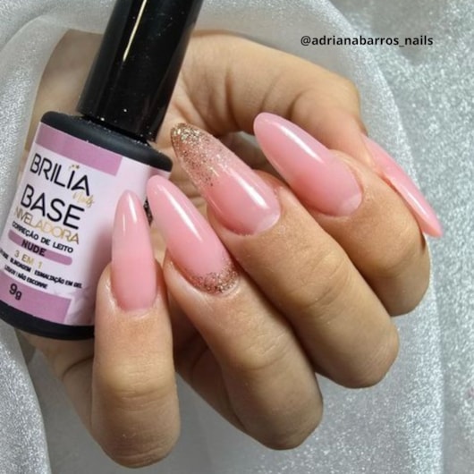 Gel capa base niveladora 3 em 1 Brilia 9g para unhas