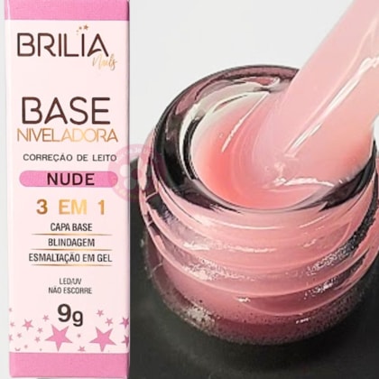 Gel capa base niveladora 3 em 1 Brilia 9g