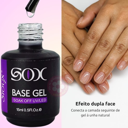 Gel Capa Base Sioux Bond Aid 15ml Anvisa para unhas