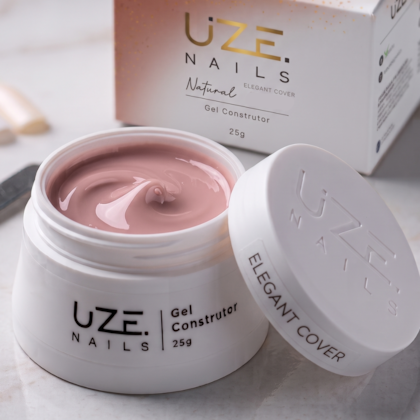 Gel Construtor Natural Elegante Cover Uze Nails 25g