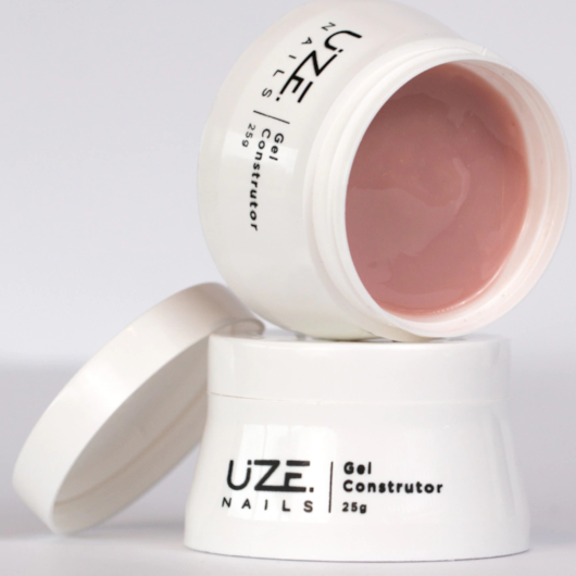 Gel Construtor Natural Elegante Cover Uze Nails 25g para unhas