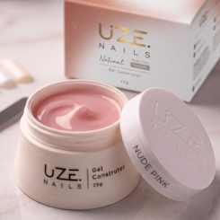 Gel Construtor Natural Nude Pink Uze Nails 25g