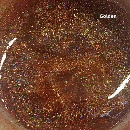 Gel Construtor Shine 15g Fan Nails Com Glitter Cor: Golden - Imagem principal - ae1fd1d8-8a83-42ae-b3c9-e976ee34c1f5