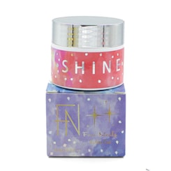 Gel Construtor Shine 15g Fan Nails Com Glitter Cor: Violeta Azul