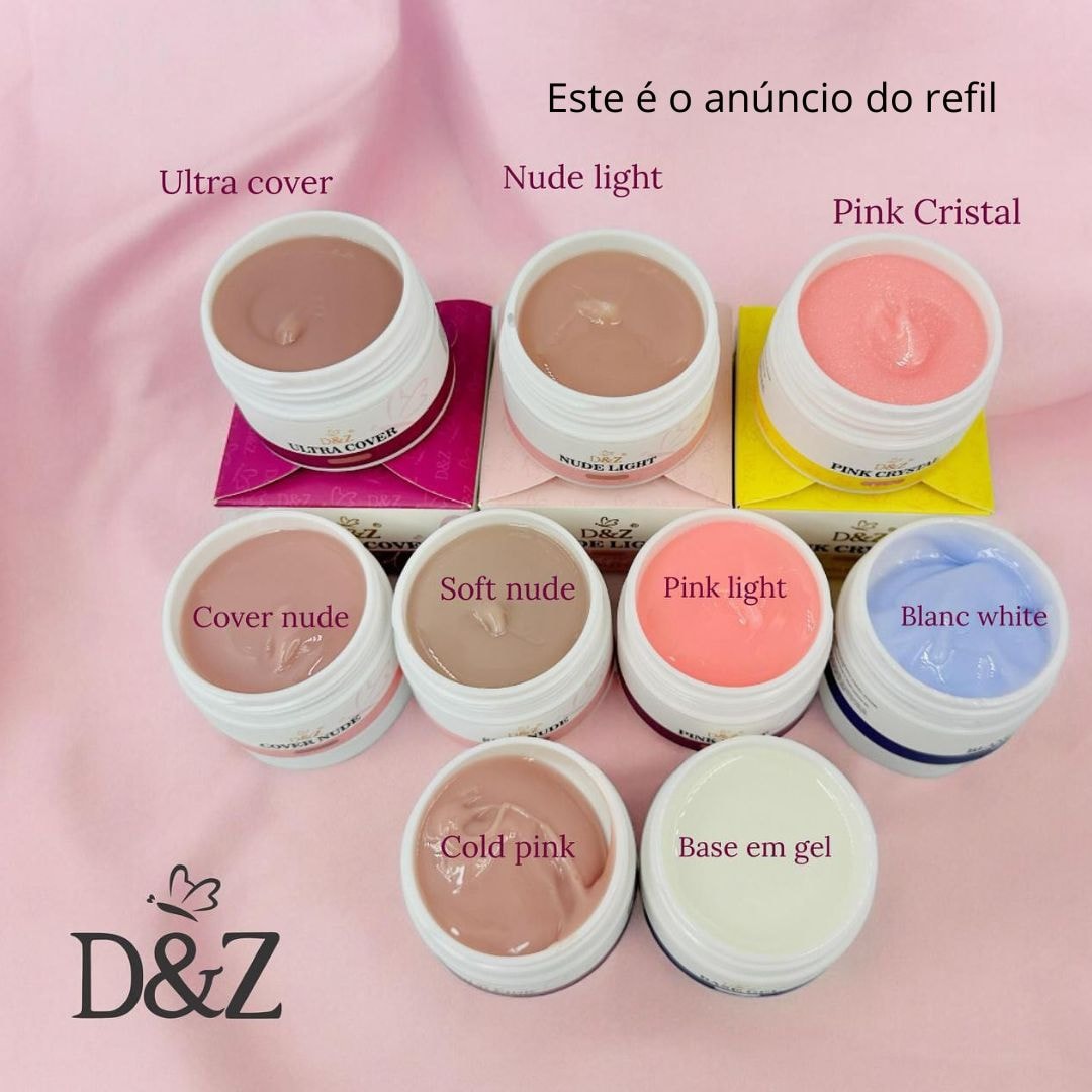 Gel D&Z Control sachê 15g Molde F1 | Mix da Jo