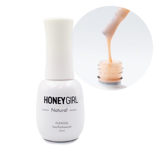 Gel Flexigel Honey girl Natural 15ml - Imagem principal - 0f76e815-6a41-4258-954c-3631e2137189