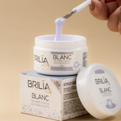 Gel Hard Autonivelante Blanc (Renda) Brilia Nails 25g