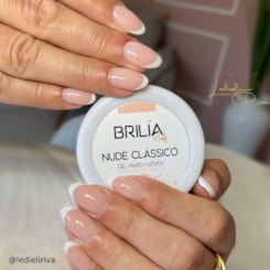 Gel Hard Nude Clássico Brilia 25g Gel Hard Nude Clássico Brilia 25g