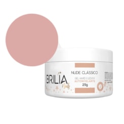 Gel Hard Nude Clássico Brilia 25g Gel Hard Nude Clássico Brilia 25g