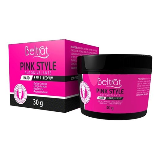 Gel Hard Pink Style 10g Led/Uv Beltrat - Imagem principal - dc21c12f-3aee-4860-8e4c-eb9788e247d9