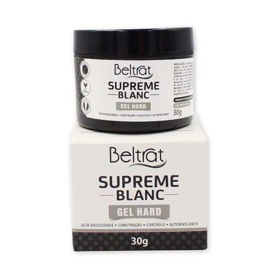 Gel Hard Supreme Blanc 30g LED/UV Beltrat - Imagem principal - d5a196c9-8664-4452-81e0-369ac848ad8c