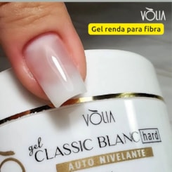 Gel para fibra cor Renda 24g Vòlia Hard Blanc Gel para fibra cor Renda 24g Vòlia Hard Blanc