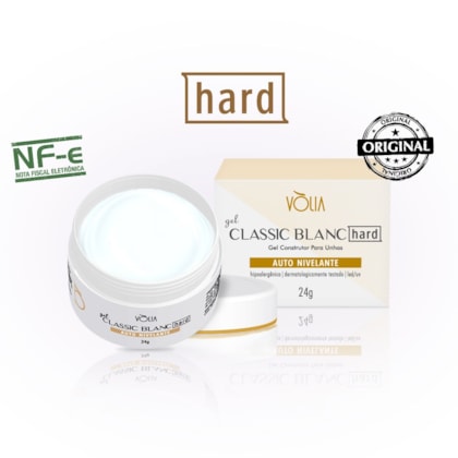 Gel para fibra cor Renda 24g Vòlia Hard Blanc