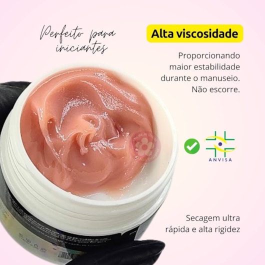 Gel para molde f1 Control Crush 18ml para unhas