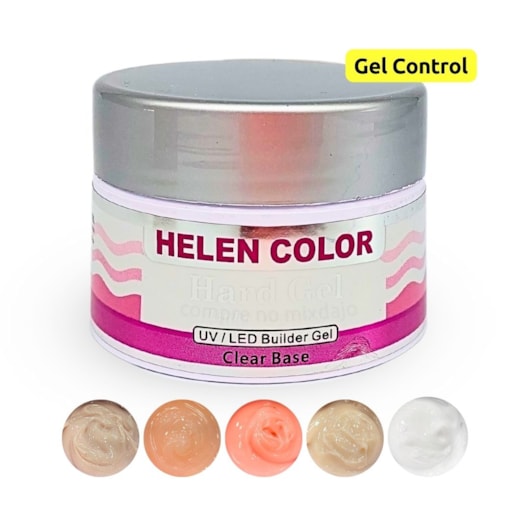 Gel para molde F1 Control Helen Color 20g Não esquenta para unhas