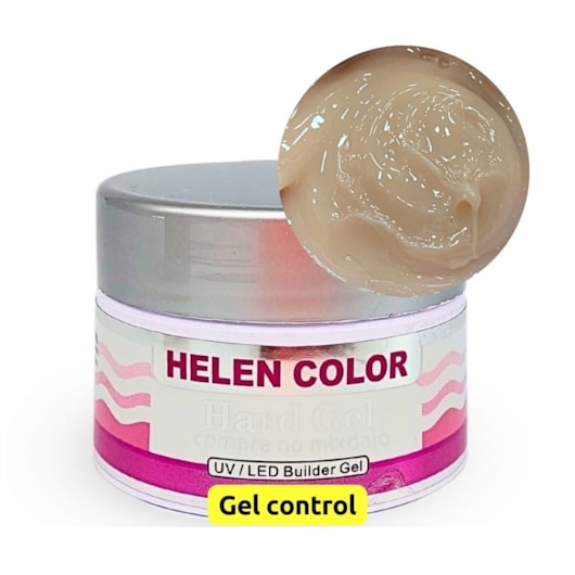 Gel para molde F1 Control Helen Color 20g Não esquenta Nude 2 para unhas