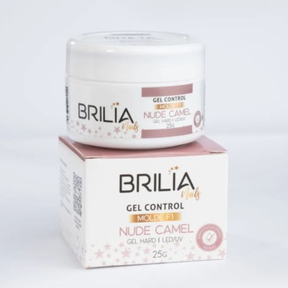 Gel para molde F1 Control Nude Camel Brilia 25g