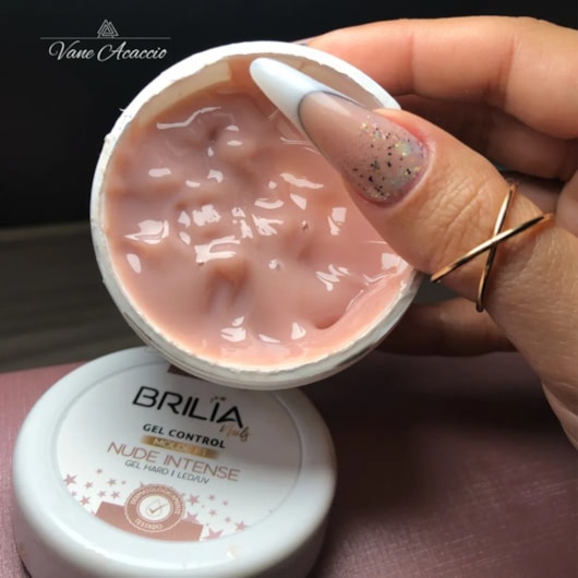 Gel para molde F1 Control Nude Intense Brilia 25g para unhas