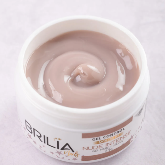 Gel para molde F1 Control Nude Intense Brilia 25g para unhas