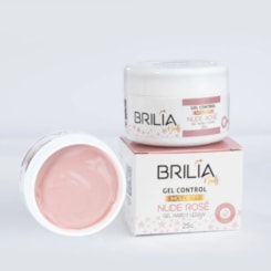 Gel para molde F1 Control Nude Rosé Brilia 25g