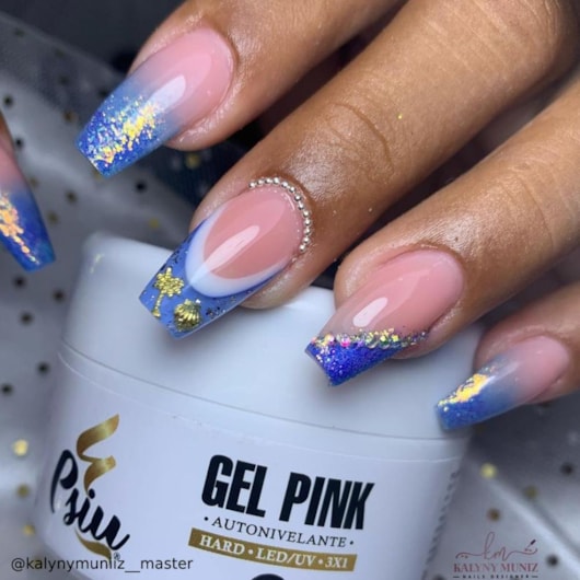 Gel Psiu Hard Pink 25g para unhas