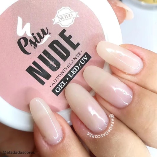 Gel Psiu Nude 25g para unhas