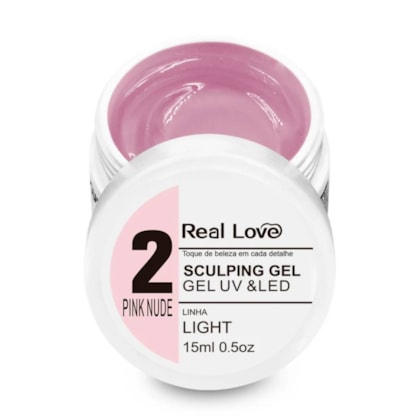 Gel Real Love 15ml Linha Light Sculping