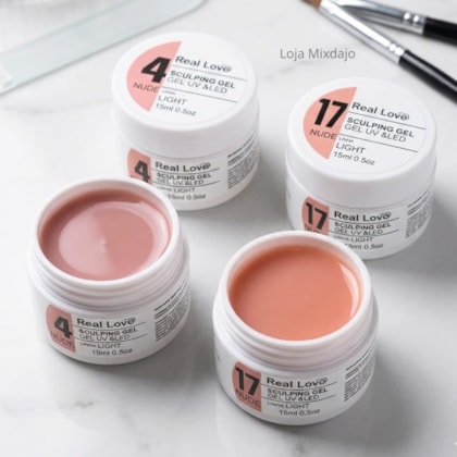 Gel Real Love 15ml Linha Light Sculping