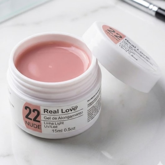 Gel Real Love 15ml Linha Light Sculping para unhas