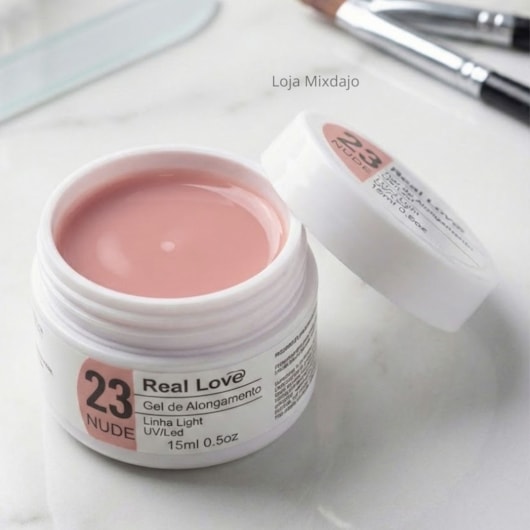 Gel Real Love 15ml Linha Light Sculping para unhas