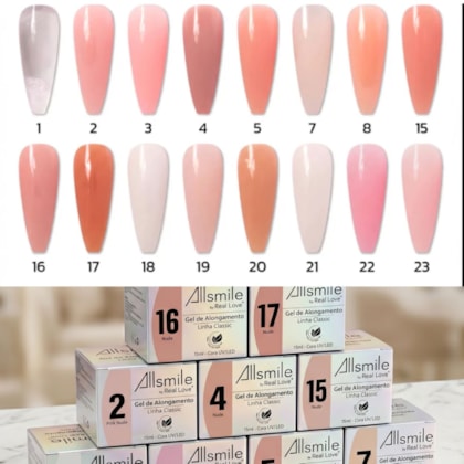 Gel Real Love AllSmile sem TPO 15ml Linha Classic