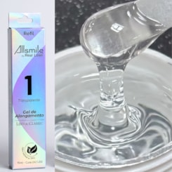 Gel Real Love sem TPO AllSmile Refil Sachê 15ml Linha Classic Gel Real Love sem TPO AllSmile Refil Sachê 15ml Linha Classic