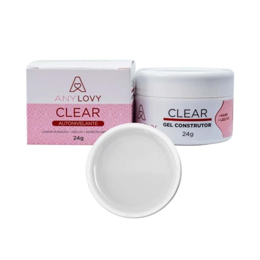 Gel Transparente Clear Any Love 24 Encapsulada para unhas