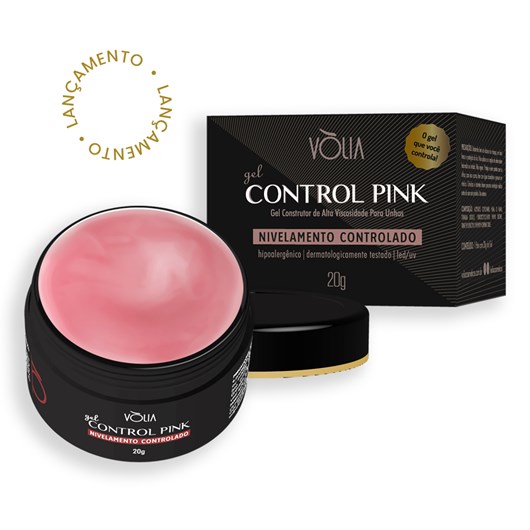 Gel Volia Control Pink 24g - Imagem principal - f489b9ae-1cf8-416b-9c64-0b38bcf54902