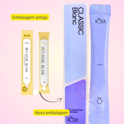 Gel volia sache classic blanc 14g