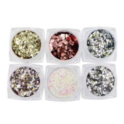 Glitter Colorido Encapsular D&Z 6un Glitter Colorido Encapsular D&Z 6un