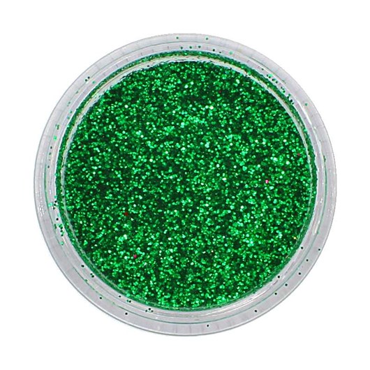 Glitter Extra Fino Verde 07 para unhas
