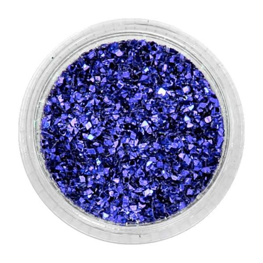 Glitter Flocado Azul Bic 15 para unhas