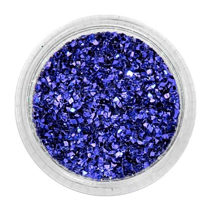 Glitter Flocado Azul Bic 15
