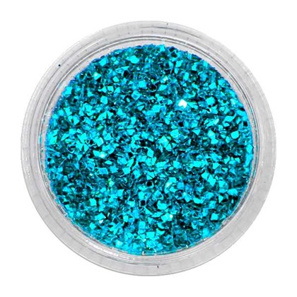Glitter Flocado Azul Celeste 14