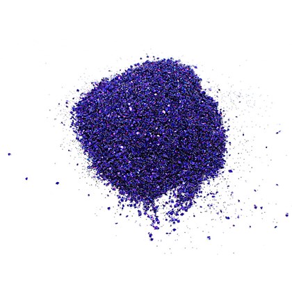 Glitter Flocado Medio 5g - Cor: Azul Royal Holografico
