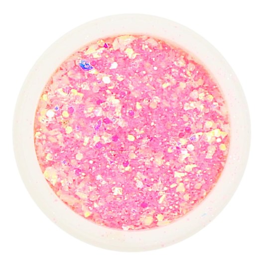 Glitter Flocado Rosa Pastel Furta Cor Helen Color 1g para unhas
