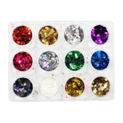 Glitter Florzinha 12un Glitter Florzinha 12un