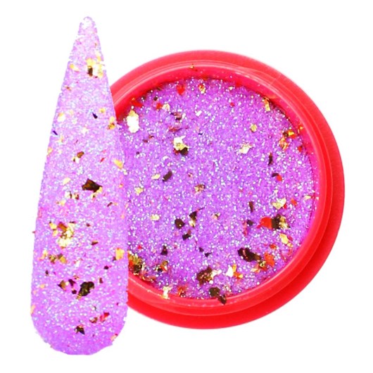 Glitter Lilás Fantasia Extra Fino com Foil 2g - Imagem principal - 8e2877d0-a34d-487c-bda3-830adbcc1750
