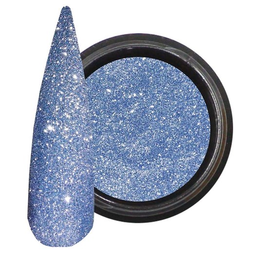 Glitter Refletivo Azul Cristal 2g Mix Da Jo - Imagem principal - 8c5f46d0-e409-4899-8636-7131a39f41b7