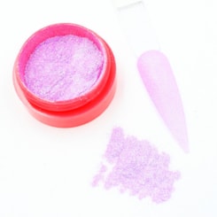 Glitter Ultra Fino Lilás Cristal Brilha no Escuro 2g
