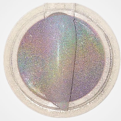 Glitter ultra fino refletivo prateado holográfico