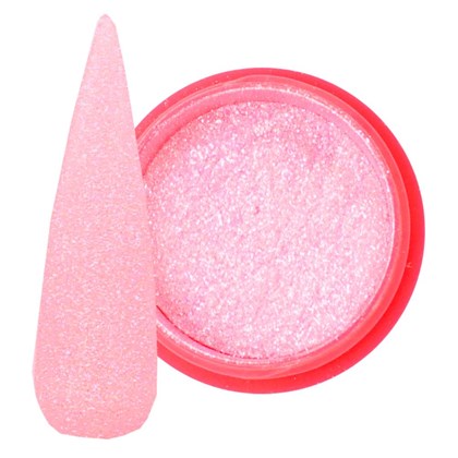 Glitter Ultra Fino Rosa Cristal Brilha no Escuro 2g