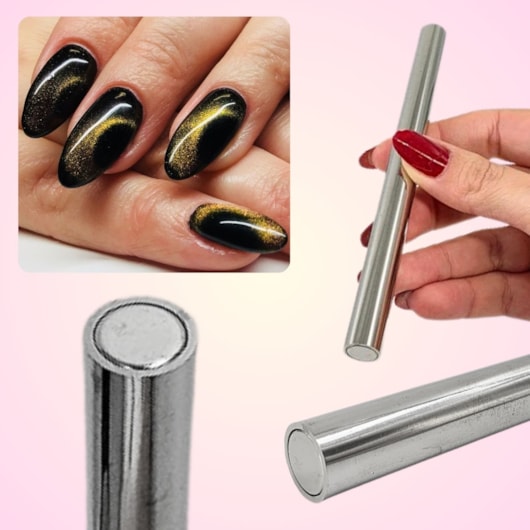 Ímã bastão com 2 pontas para unhas