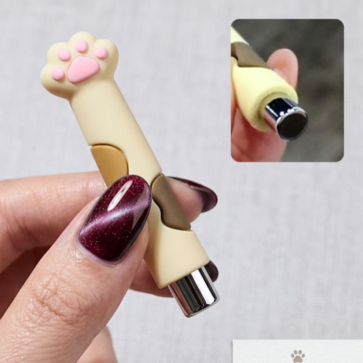 Ímã de patinha para esmalte magnético para unhas